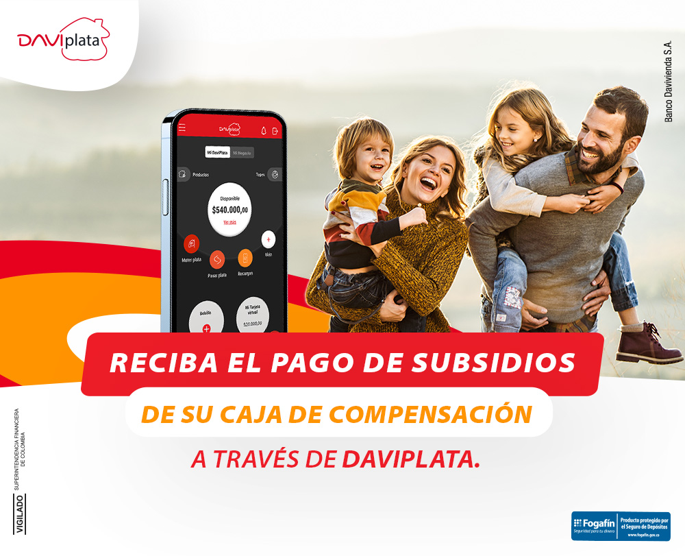 Daviplata para cuota monetaria de Comfenalco Valle