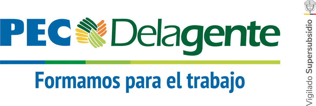 LOGO PECDELAGENTE FORMAMOS PARA EL TRABAJO