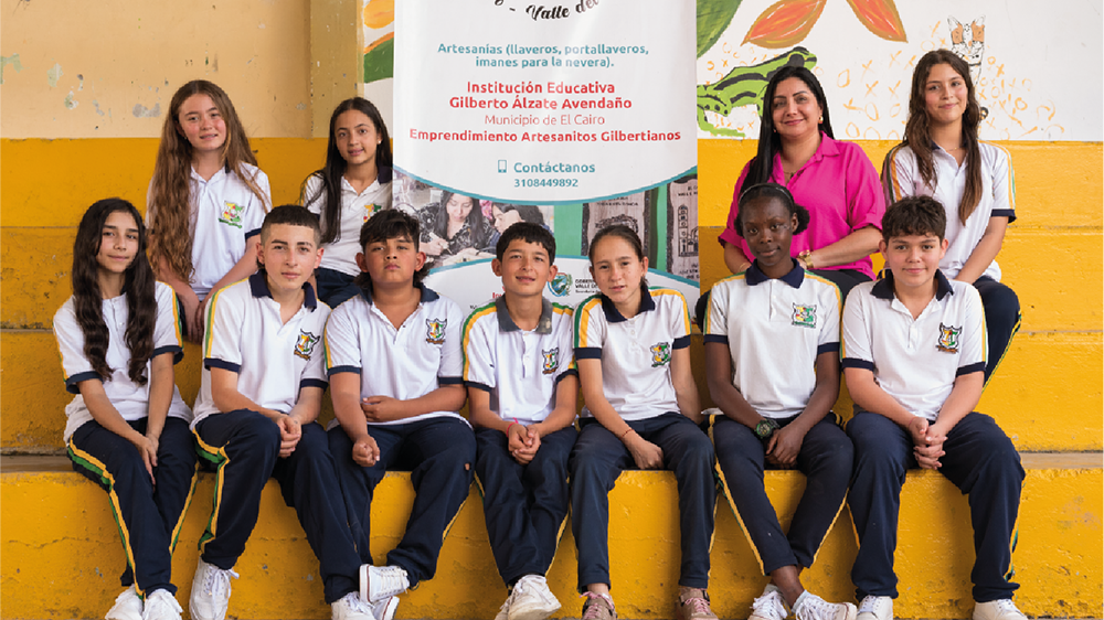 En la Institución Educativa Gilberto Álzate Avendaño de El Cairo, la tradición cultural se conserva y se pondera en las aulas de clase