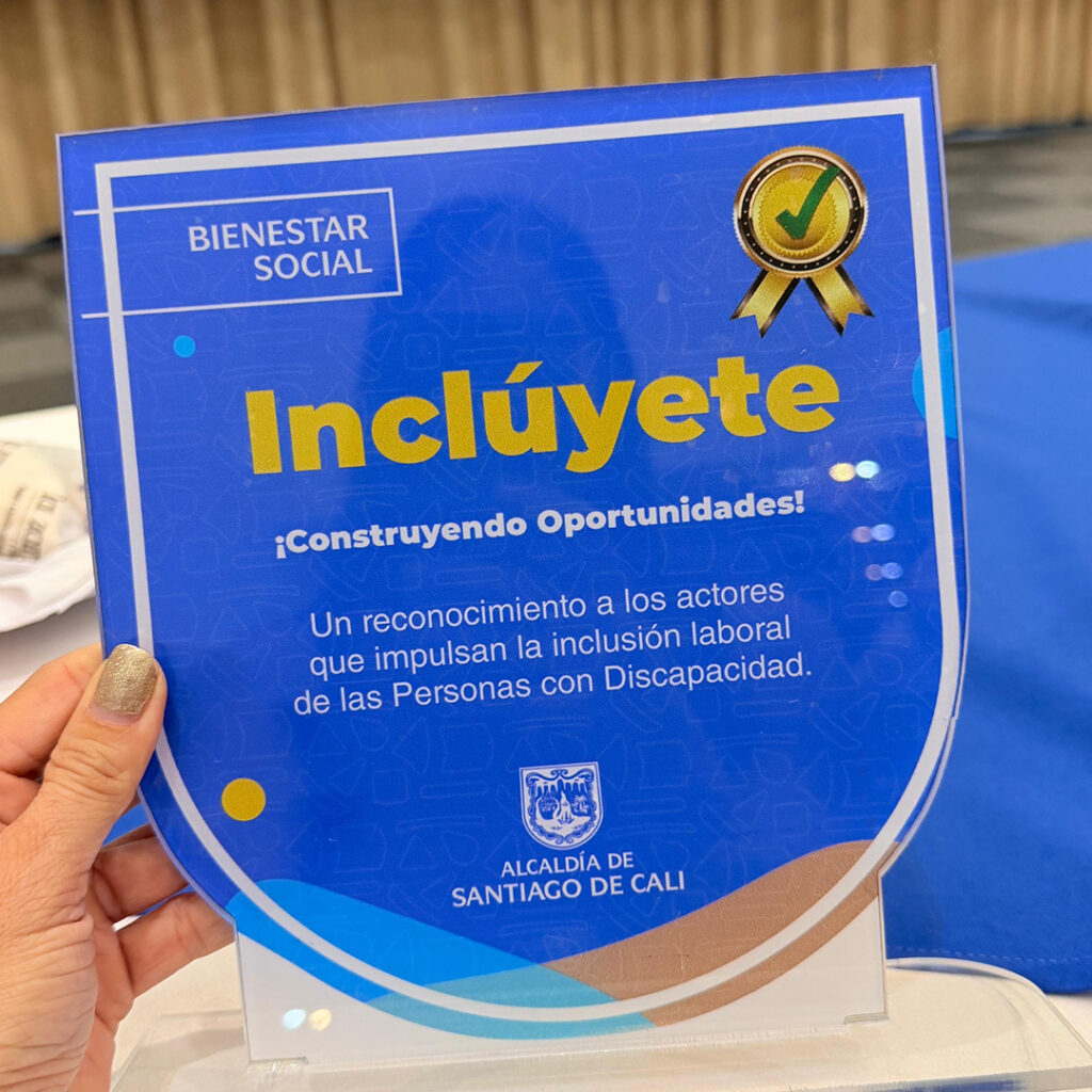 Alcaldía de Cali reconoce a la Caja Delagente por su liderazgo en inclusión laboral (2)