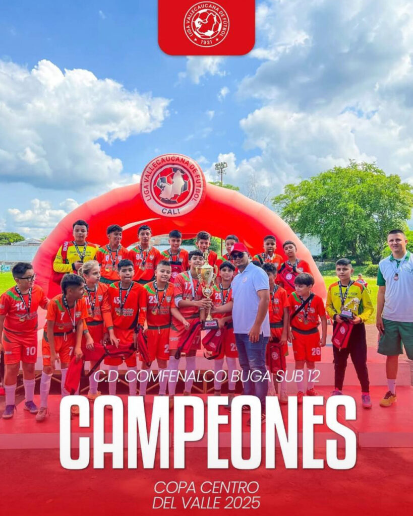 Campeones de la Copa Centro del Valle en Buga