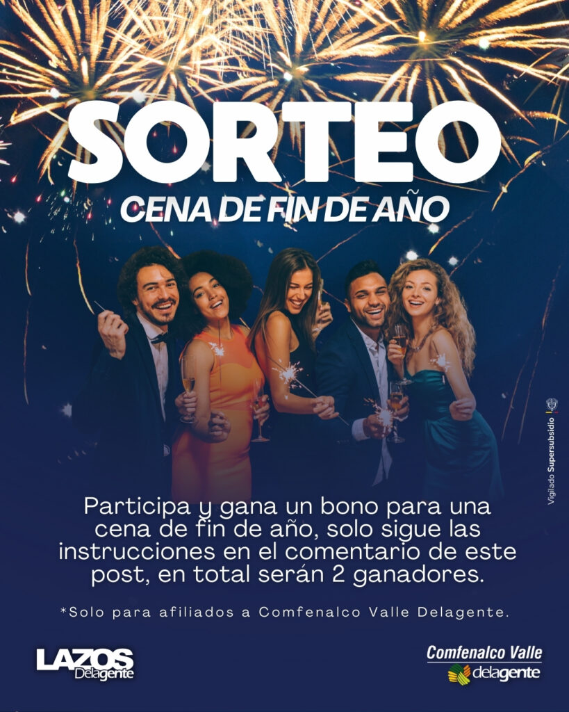 Sorteo bono para cena de fin de año