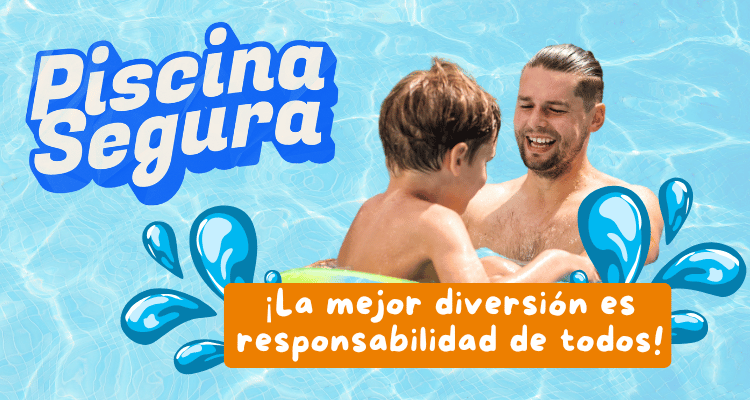 Banner piscina segura