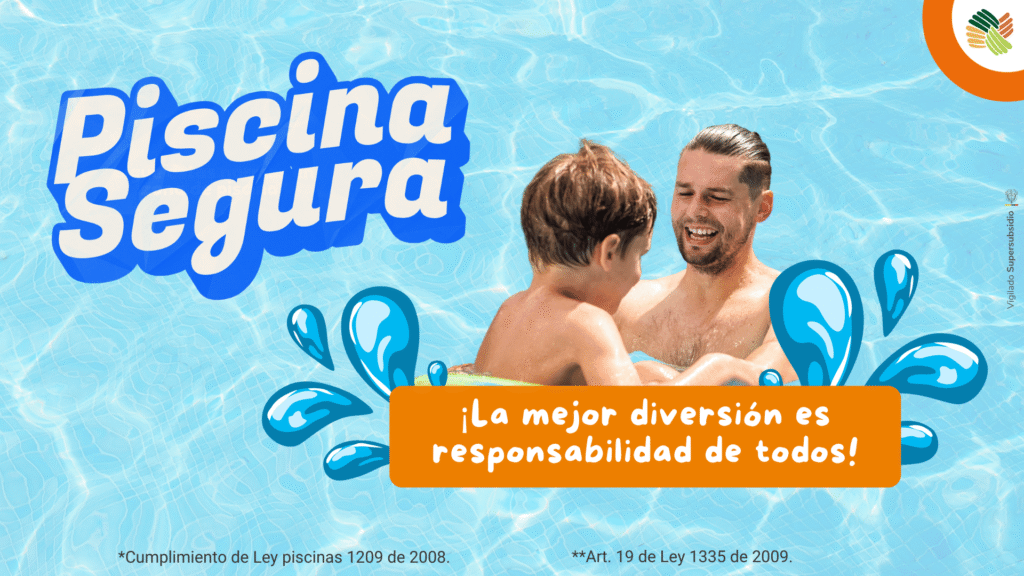 Piscina segura delagente